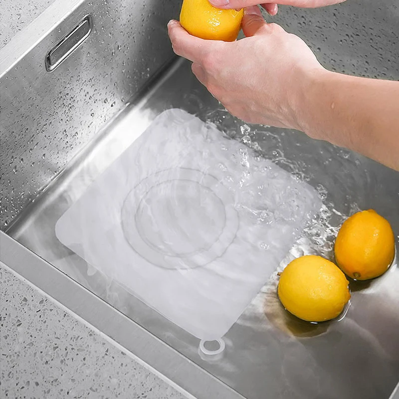 

1PC Sewer Smell Removal Sealing Silicone Cover Anti-smell Drain Sealing Cover Floor Drain Covers for Kitchen Bathroom Durable