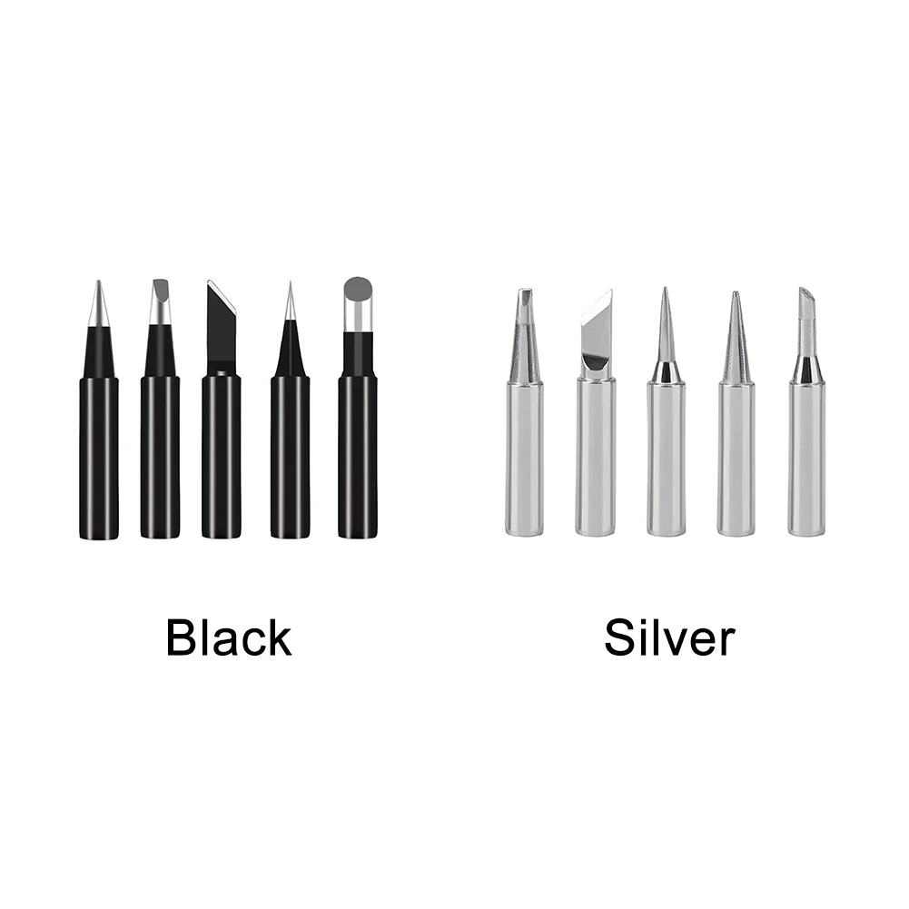 

5pcs Lead Free Portable 936 937 938 Universal Repair Welding Tip Durable DIY Soldering Station Tool I K B 3C 2.4D