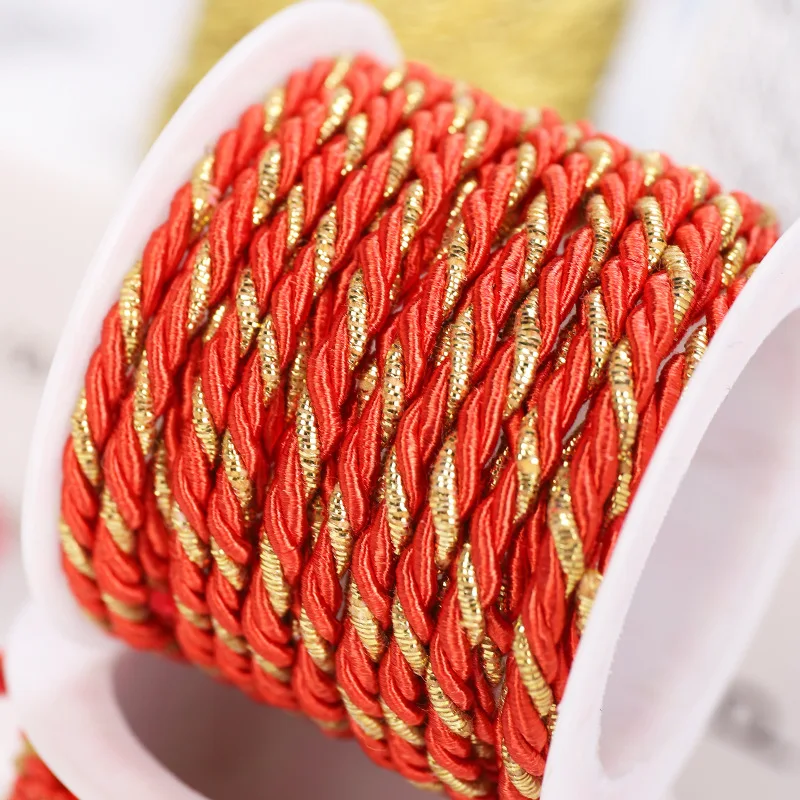 

3meters 3mm Diameter Cotton Cord Bakers Twine DIY Crafts Gift Wrapping Christmas Wedding Home Decor String Rope