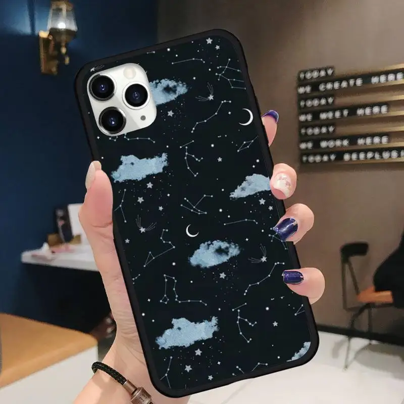 

constellations painting art Phone Case for iPhone 11 12 pro XS MAX 8 7 6 6S Plus X 5S SE 2020 XR