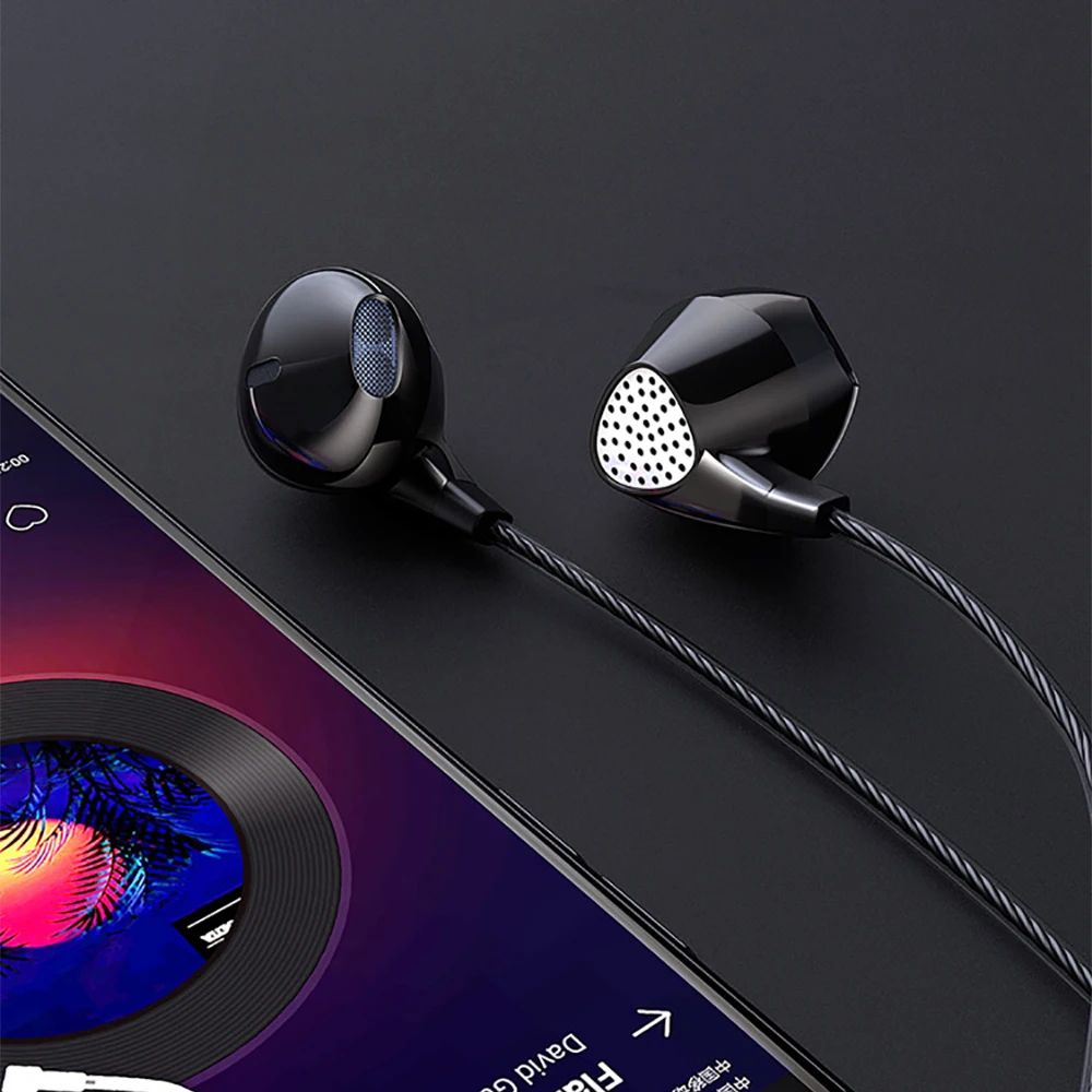 Спортивные наушники с микрофоном стереогарнитура разъемом 3 5 мм для телефона Xiaomi