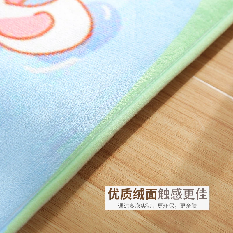 

Cartoon Tintin Adventure Car Horse Nostalgic Home Doormat Corridor Kitchen Carpet Indoor Outdoor Welcome Non-Slip Floor Mat 60cm