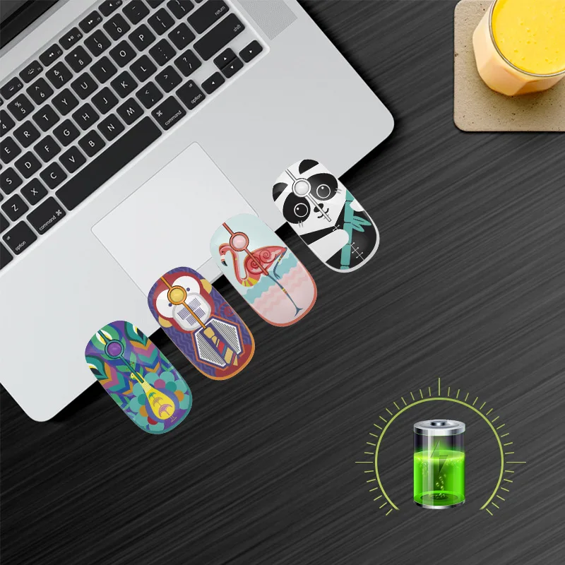 Мышь компьютерная беспроводная игровая с милыми животными 2 4 ГГц USB|Мыши| |