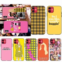 clueless romantic comedy movie phone case for iphone 12 11 pro max mini xs max 8 7 6 6s plus x 5s se 2020 xr cover
