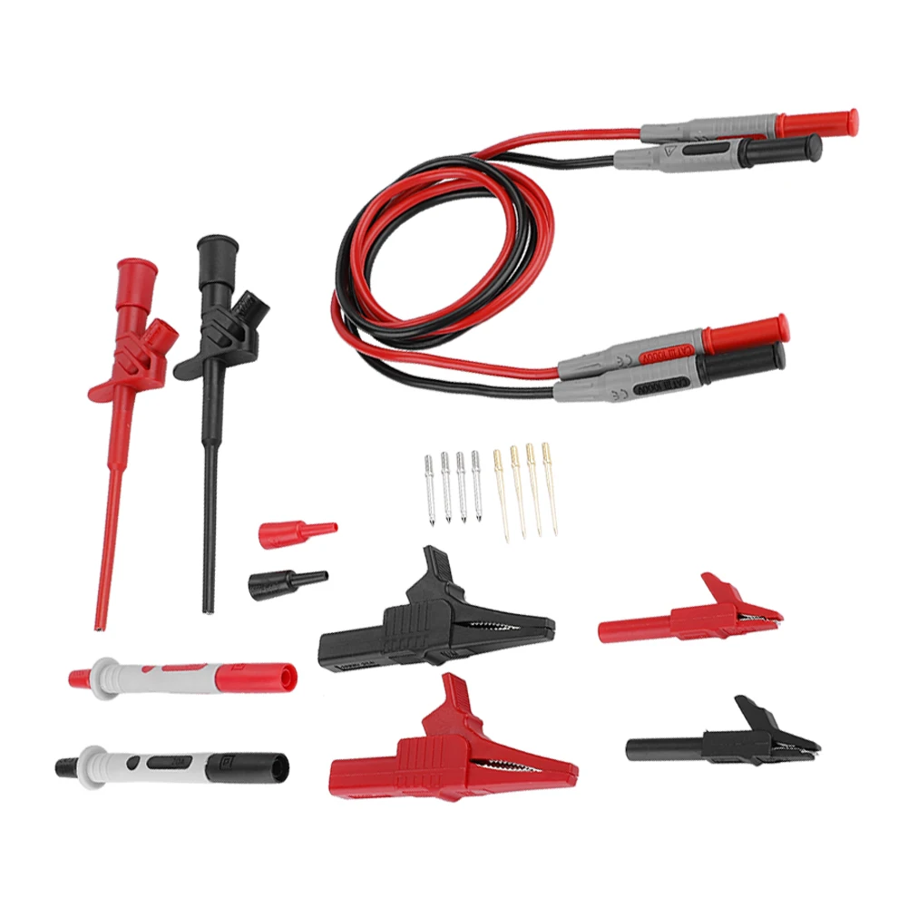 

4mm Banana Plug Electronic Multimeter Multi Meter Test Lead Probe Cable Set (P1600B)