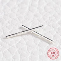 10pair pure 925 silver color needles accessories jewelry for diy findings fashion earrings wholesale