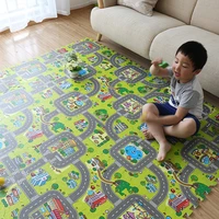 9pcs kids rug developing mat eva foam baby play mat toys for children mat playmat puzzles carpets car track mat baby gym mat