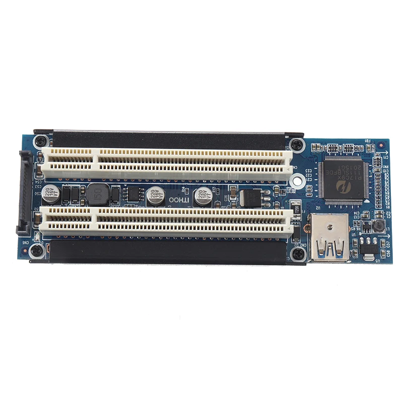 Новое поступление PCI-E Express X1-двойной PCI-адаптер прочная металлическая карта