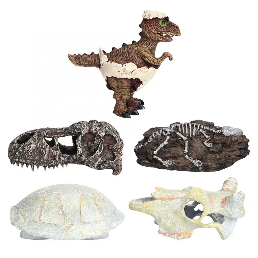 Смола скрытие пещера аквариумные и террариумные Аквариума Рептилия черепаха