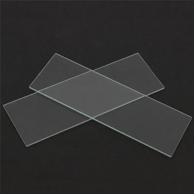 

5Pcs 1mm Thickness Cavity Glass Coverslips Single Concave Microscope Glass Slides Reusable Laboratory Blank Sample Cover Glass
