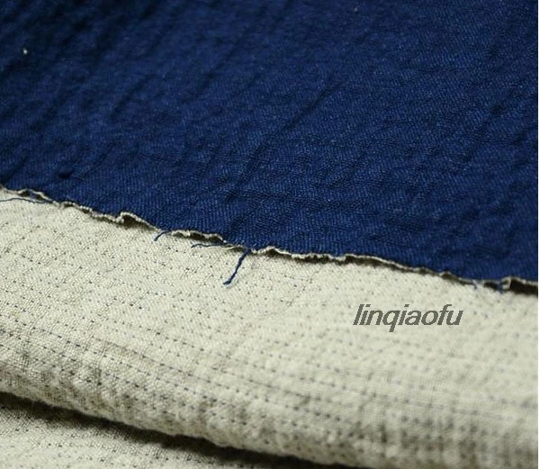 

High-quality antique linen arch needlework double linen fabric