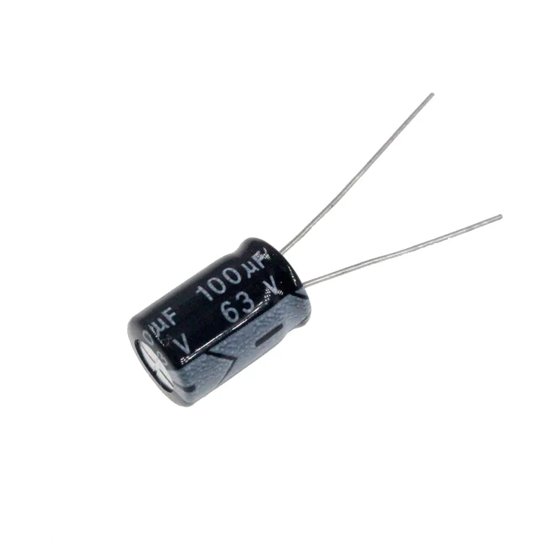 

20PCS/LOT 100uF 63V Aluminum electrolytic capacitor 8*12 Electrolytic Capacitor 63v 100uf