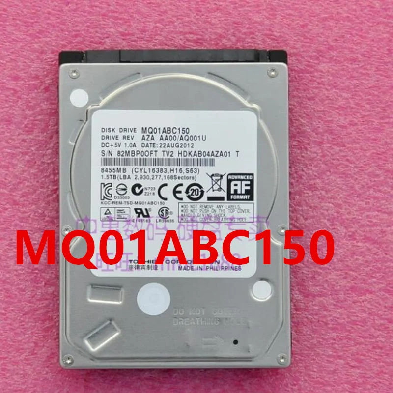 

Almost New Original HDD For Toshiba 1.5TB 2.5" 32MB SATA 5400RPM For Notebook HDD For MQ01ABC150