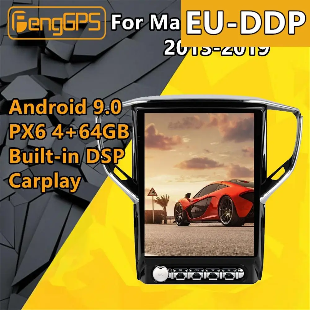 Автомобильный мультимедийный стерео-плеер Tesla Android PX6 без DVD GPS-навигация для Maserati