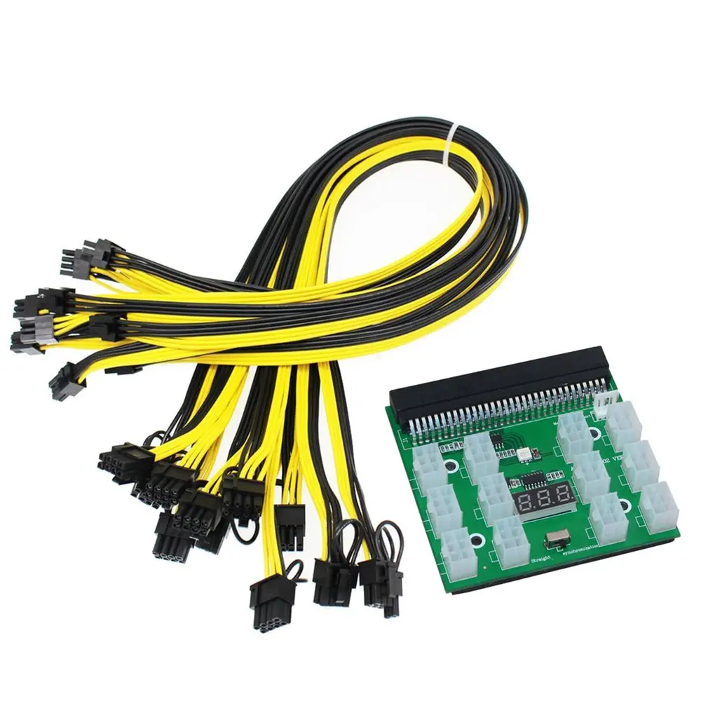 

1 Pcs 8 Pin PCI-e Graphics Cables GPU Power Cable 50cm For Graphic Cards Mining Server Adapter Board