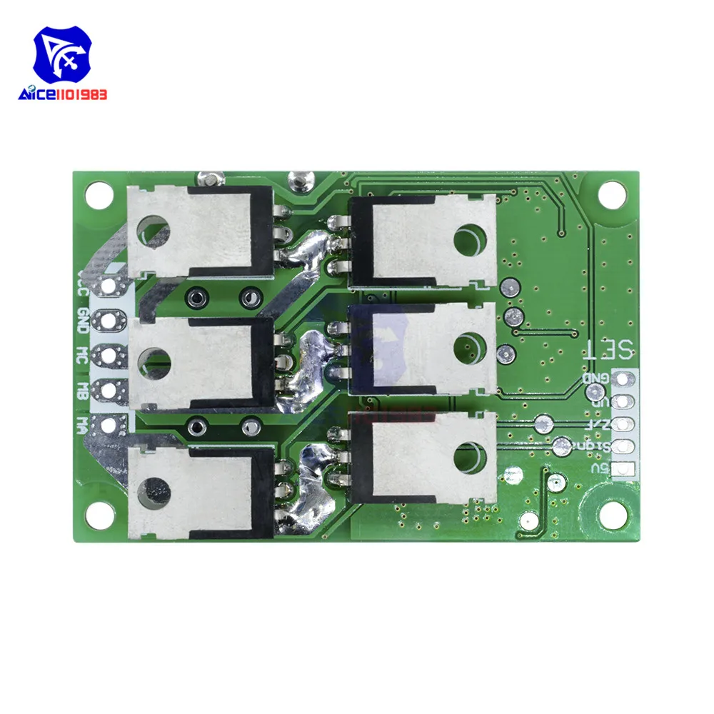 Diymore DC 12-36 в 500 Вт ШИМ бесщеточный мотор управление Лер Холл мотор балансировка автомобильный сбалансированный BLDC автомобильный драйвер модуль управления