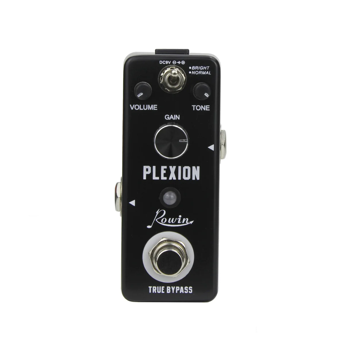 Новая металлическая мини педаль Гитара плексион искажения эффект истинное