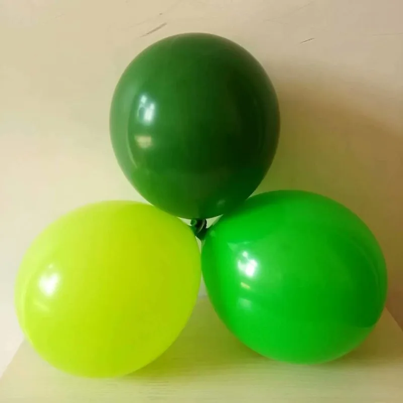 

Latex Balloons 50pcs12 Inch Round Dark Green Wedding House Decoration Kid Birthday Party Ballon Helium Gas Globos Gift