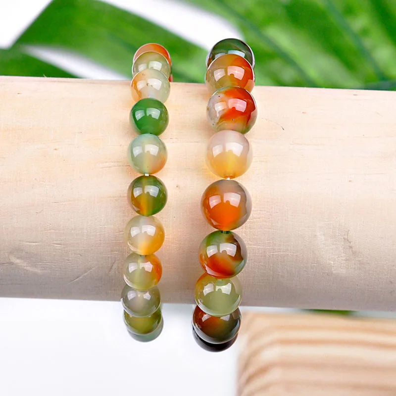Jingzeyi высокое качество натуральный красочный камень браслет из бисера Мода для