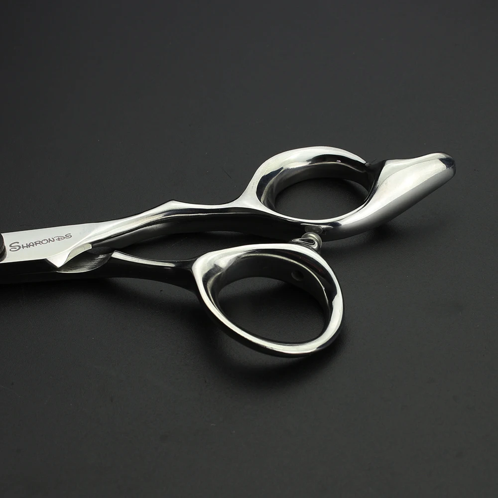 

6 inch Professional Hairdresser Scissors + Fine Scissors Hair Salon 440c Stainless Steel Barbers Haircut Scissors Set