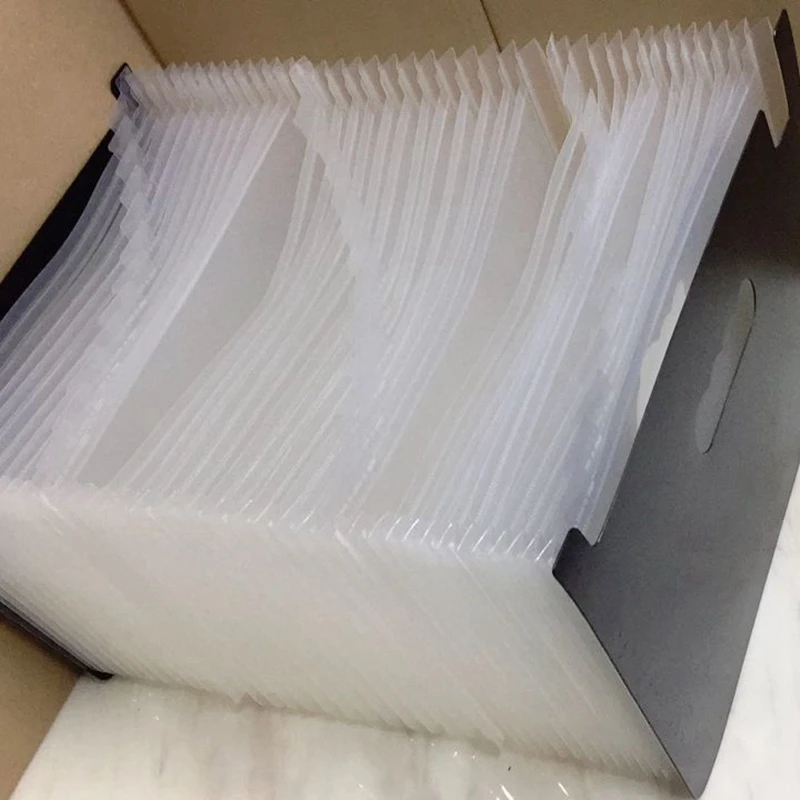 Белая 37 карманная расширяющаяся папка для файлов А4 Большая пластиковая