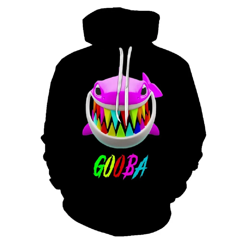 

Cartoon anime clothing men's and women's hoodie 3D printing autumn sweater parent-child daily pattern suitable for all collocati