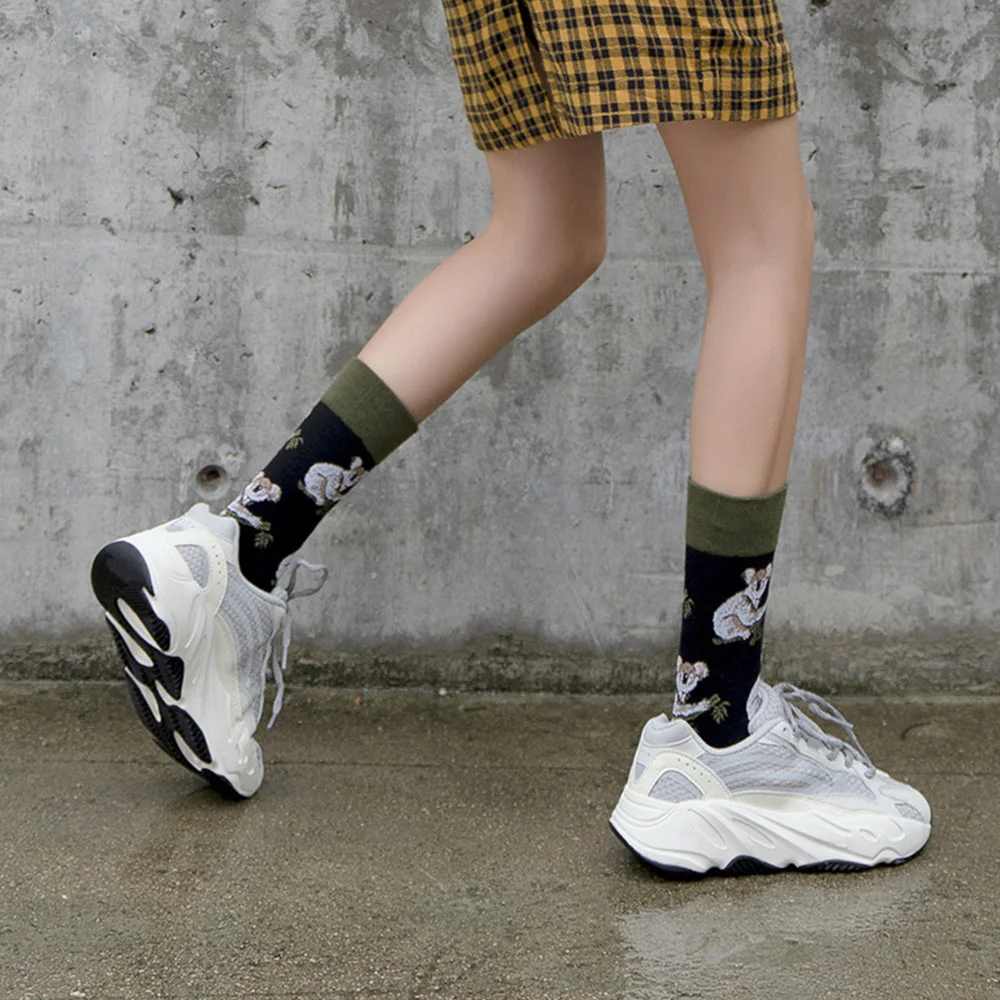 Мужские носки хлопковые модные мужские в стиле хип-хоп тренд Harajuku Marvel клоун
