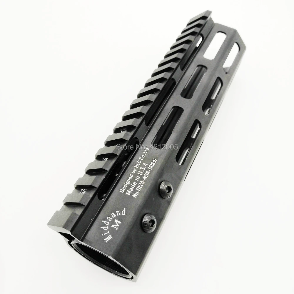 7 дюймовая тактическая ar 15 MLOK защитная накладка свободный поплавок супер тонкая