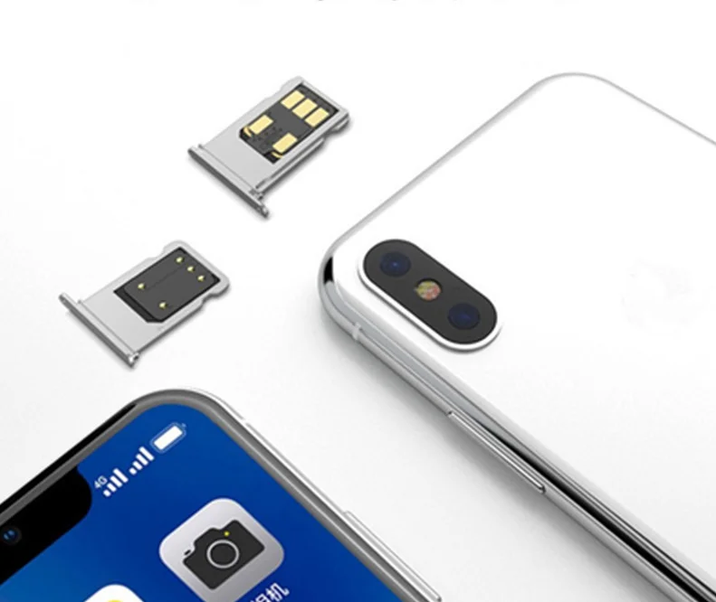 Dual Sim Card Double Adapter Convertor to dual For IPhones Simhub for iphones sim change | Cards Adapters