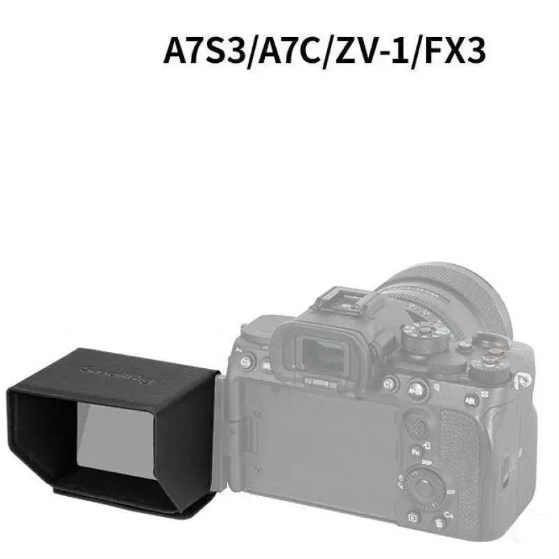 

For Sony A7S3/A7C/ZV-1/FX3 screen hood camera accessories
