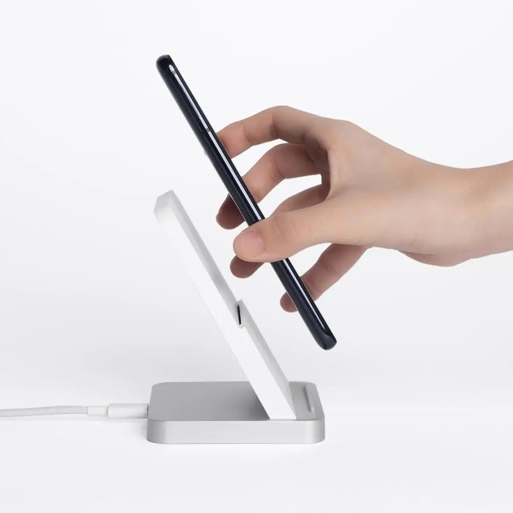 Оригинальное беспроводное зарядное устройство Xiaomi вертикальное с воздушным