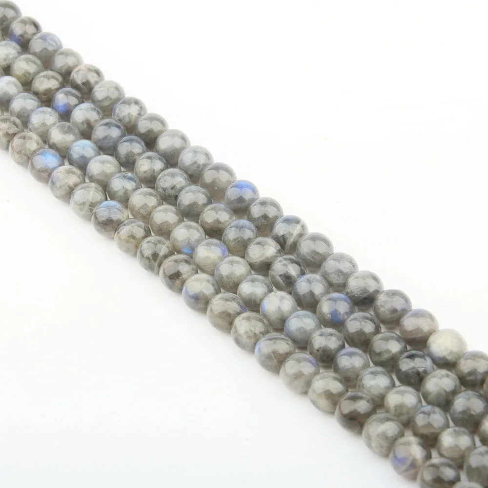 

Natural Stone Beads Flash Labradorite Round for Jewelry Making Beadwork DIY Bracelet Necklace 6/8/10/12mm