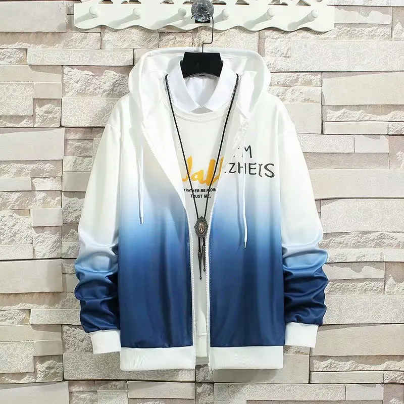 

Толстовка мужская демисезонная с капюшоном, в стиле Харадзюку