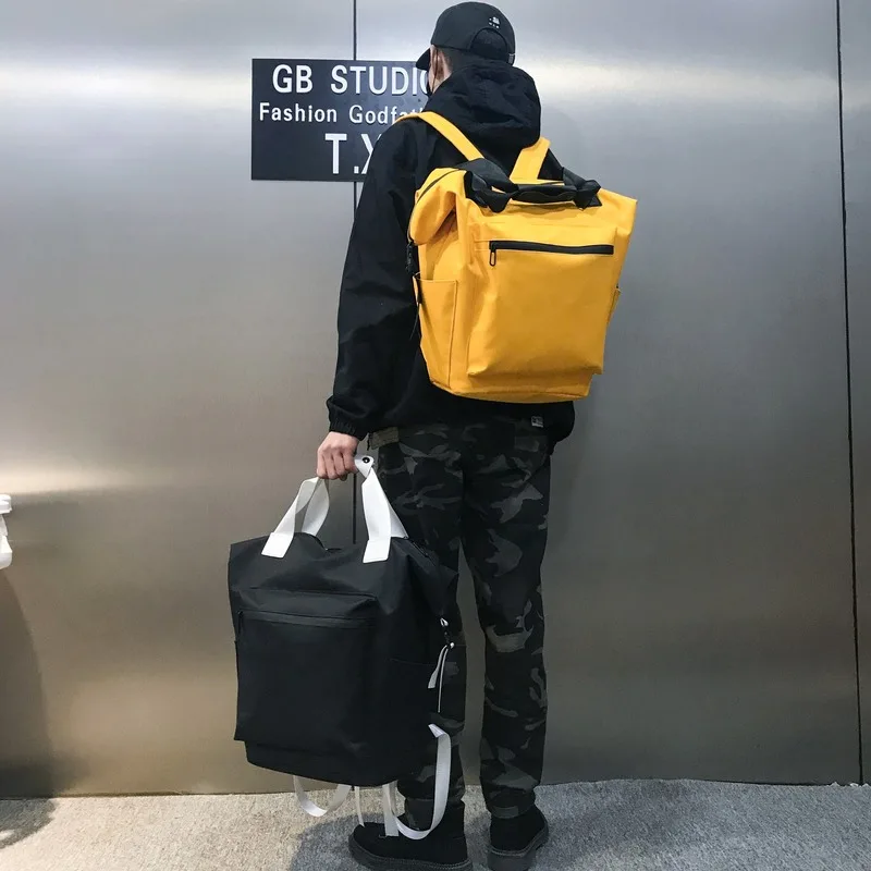 Ручная сумка для путешествий мужской уличный холщовый рюкзак на лямках Женская