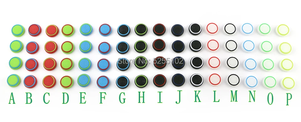 500 шт. силиконовый Стик ручка шапки Защитная крышка геймпад клавиши для PS4 ps3 Xbox 360
