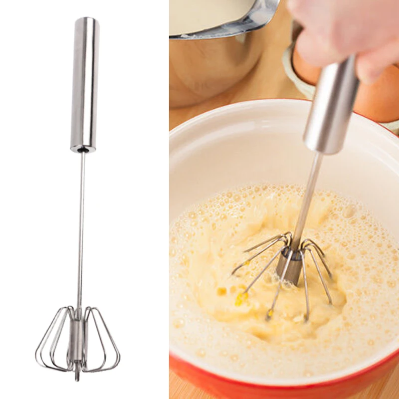 Новый полуавтоматический Миксер для яиц самоповорачивающийся крем кофе молоко