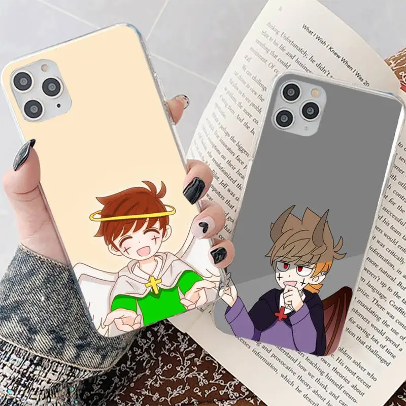 

Animation TV show Eddsworld Phone Case for iphone 13 11 12 pro XS MAX 8 7 6 6S Plus X 5S SE 2020 XR case