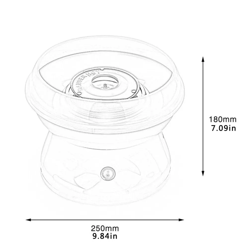 

New Electric DIY Sweet Cotton Candy Maker Portable Cotton Sugar Floss Machine Girl Boy Gift Children's Day Marshmallow Machine