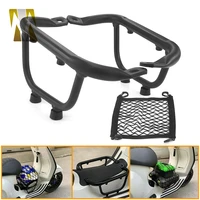 motorcycle accessories luggage rack holder mesh footboard package bracket for vespa sprint primavera 125 150 2013 2019 2020 2021