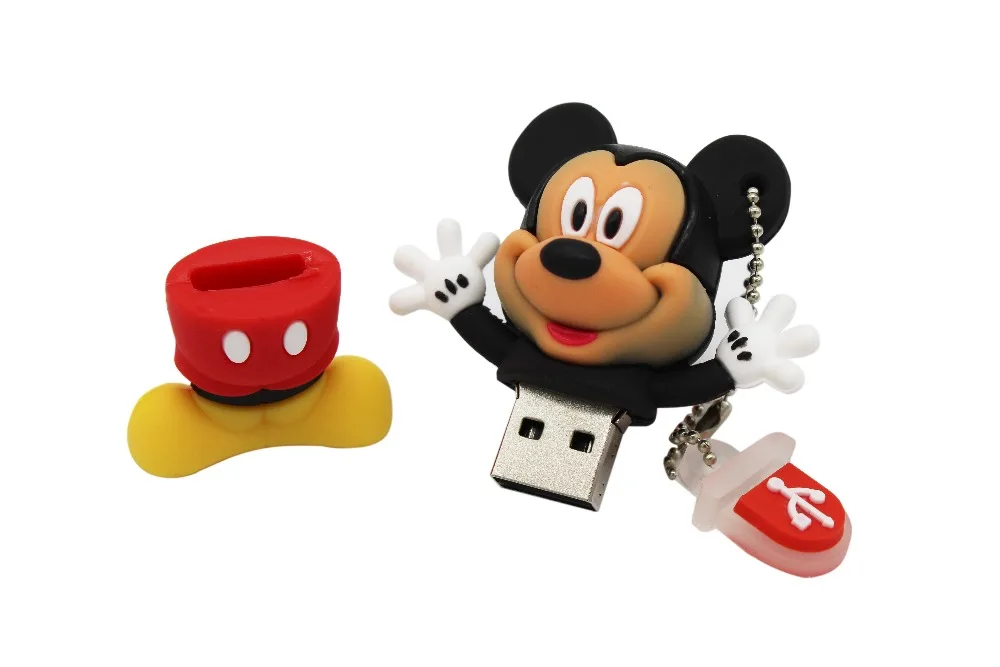 Напиши мне рисунком, для детей возрастом от 4 ГБ Микки и Минни Маус usb флэш-накопитель usb 2,0 8 Гб оперативной памяти, 16 Гб встроенной памяти, 32 ГБ, 64 ГБ, флешка, подарок U диска