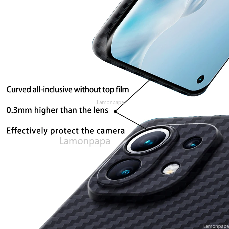 real carbon fiber cover for xiaomi mi poco f3 xiaomi 11 ultra mi 10 ultral case ultra thin cover for redmi k40 k30 k20 pro case free global shipping