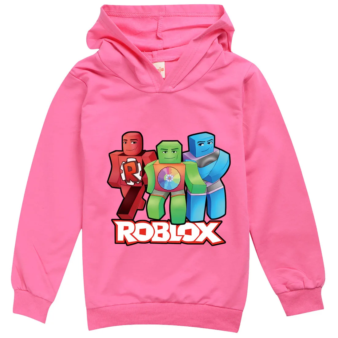 Демисезонные детские толстовки Robloxing для мальчиков Детская футболка с длинным