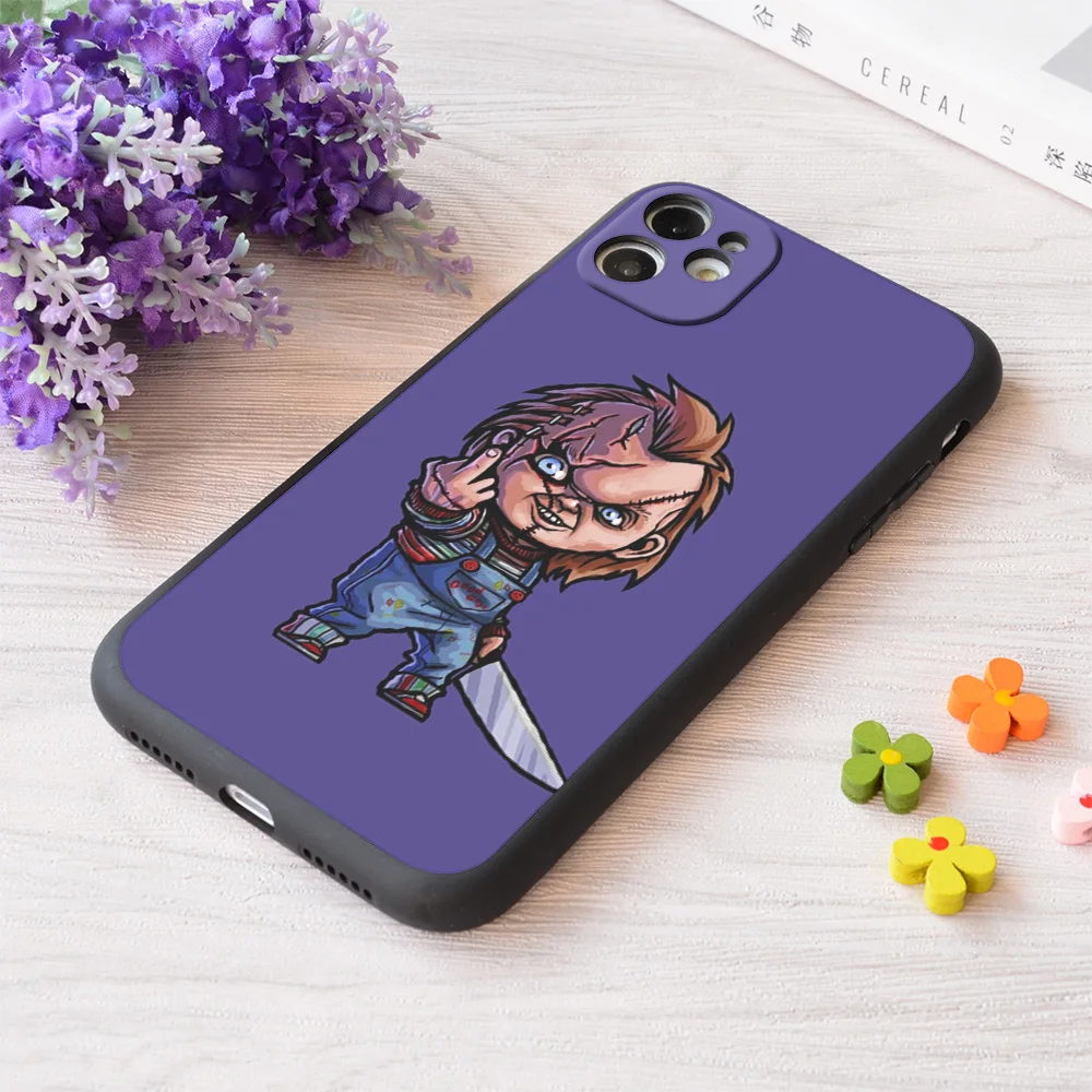 

For iPhone The Killer Doll Print Soft Matt Apple Case
