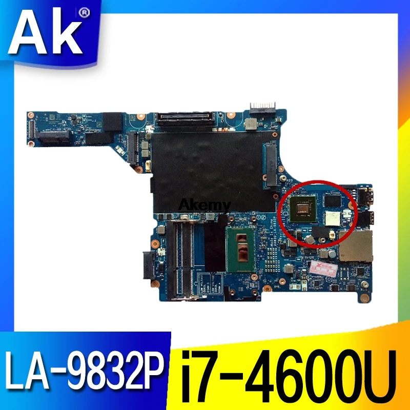 Материнские платы для ноутбука For DELL Latitude E5440 материнская плата i7 4600U CPU 2GB NR2XX 0NR2XX LA