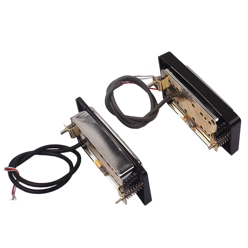 

2Pcs Guitar Humbucker Pickup Alnico 5 Single Pickup P90 Tone Hand Wound Copper for Instrument Electric Guitar Accessory