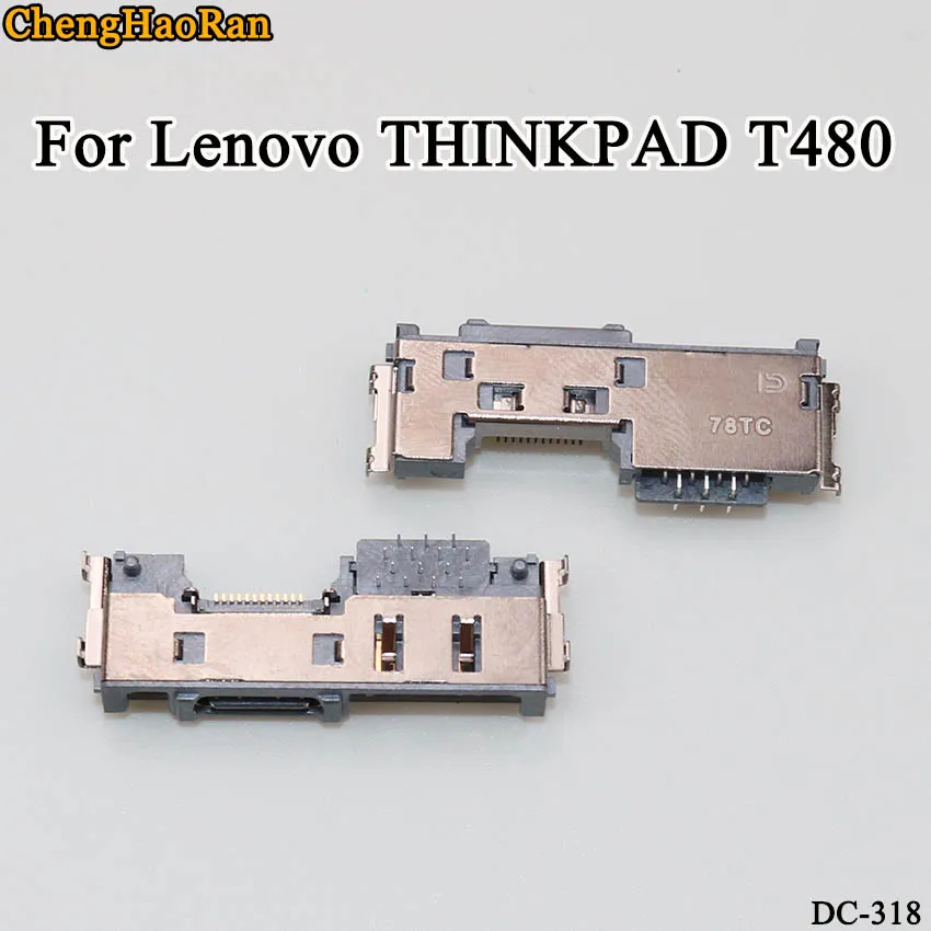 ChengHaoRan 2pcs/lot For Lenovo THINKPAD T480 Power Head Socket Type-C Environmentally Friendly Temperature