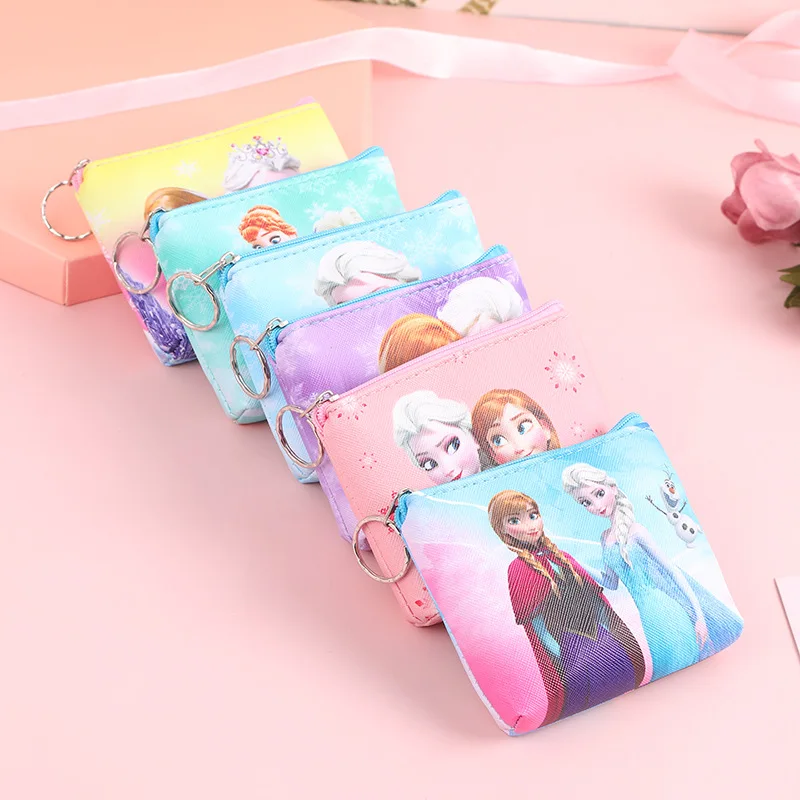Disney princess/Детский плюшевый Кошелек из искусственной кожи с изображением героев