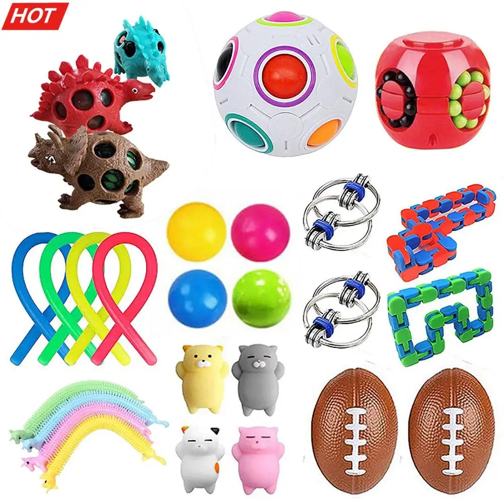 

Игрушка-антистресс с простым затемнением, ручной фиджет-пакет для снятия стресса, игрушка-антистресс для детей и взрослых