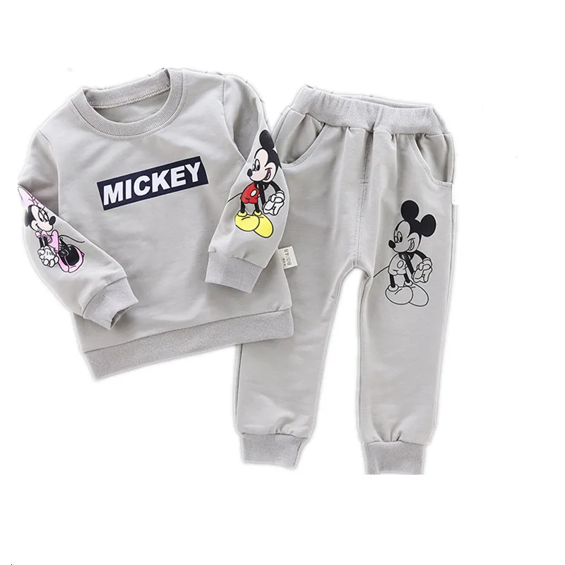 Весенне-осенние комплекты одежды для детей новые спортивные костюмы маленьких