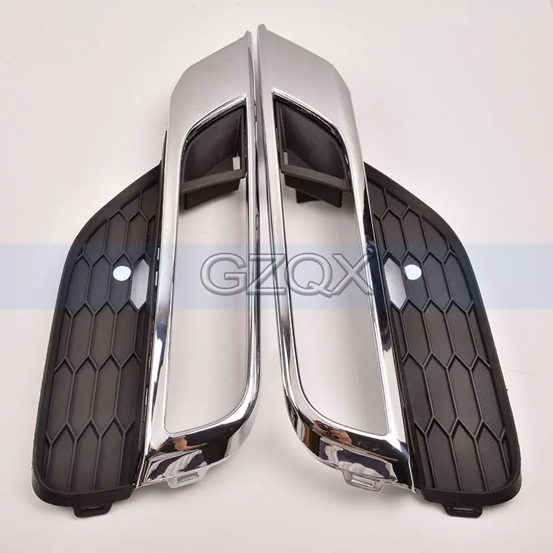 CAPQX High Quality Front Bumper Fog light cover Hood Trim Chroming For Honda CR-V CRV 2015 2016 Lamp cap Frame Garnish | Автомобили и
